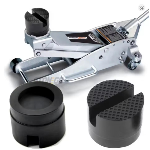 Macaco De Borracha Para Carro Com Reforço De Aço Adaptação Universal Todos Os Modelos Carrinho Antiderrapante Padrão