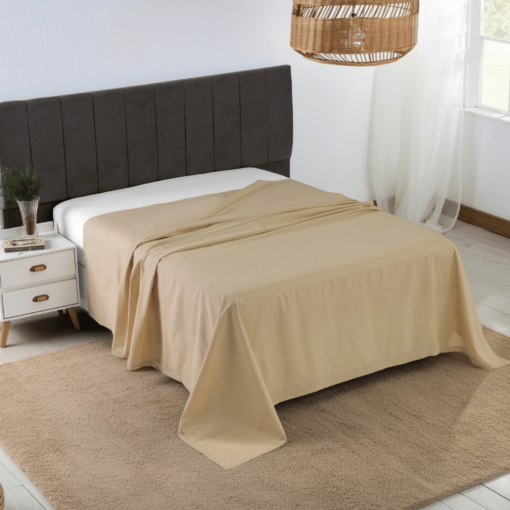 Lençol De Cima Queen Avulso Percal 300 Fios Plano Sem Elástico 100% Algodão 240x260cm em Oferta na Shopee