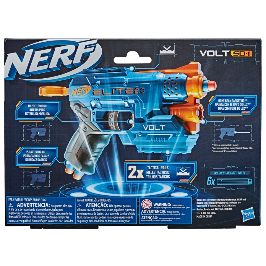 Lançador Nerf 2.0 Volt SD-1 Hasbro E9953