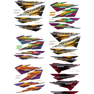 Adesivo para moto compatível STRADA CBX200 1999 2000 2001 2002 ... ENVIO IMEDIATO em Oferta na Shopee