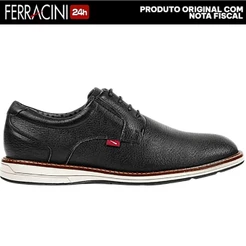 Sapatênis Ferracini Kingstom Masculino Casual Couro