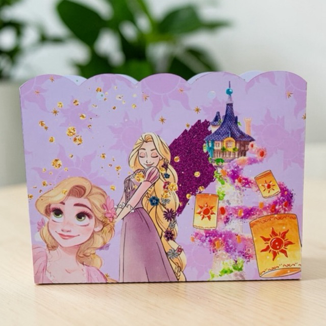 Sacolinha Personalizada Rapunzel decoração Aniversário |Lembrancinha surpresa Festa
