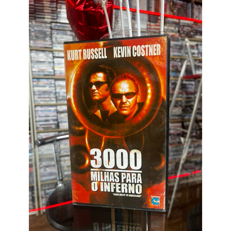 VHS “3000 Milhas Para O Inferno” - Kevin Costner, legendado