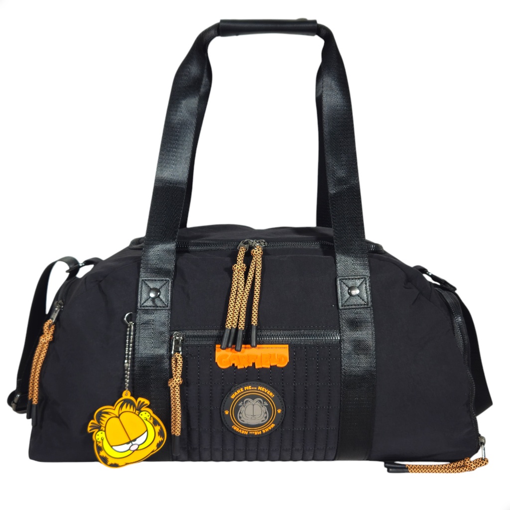 Bolsa Garfield Feminina Sacola Academia Treino Viagem Grande Mala de Mão Esportiva Resistente