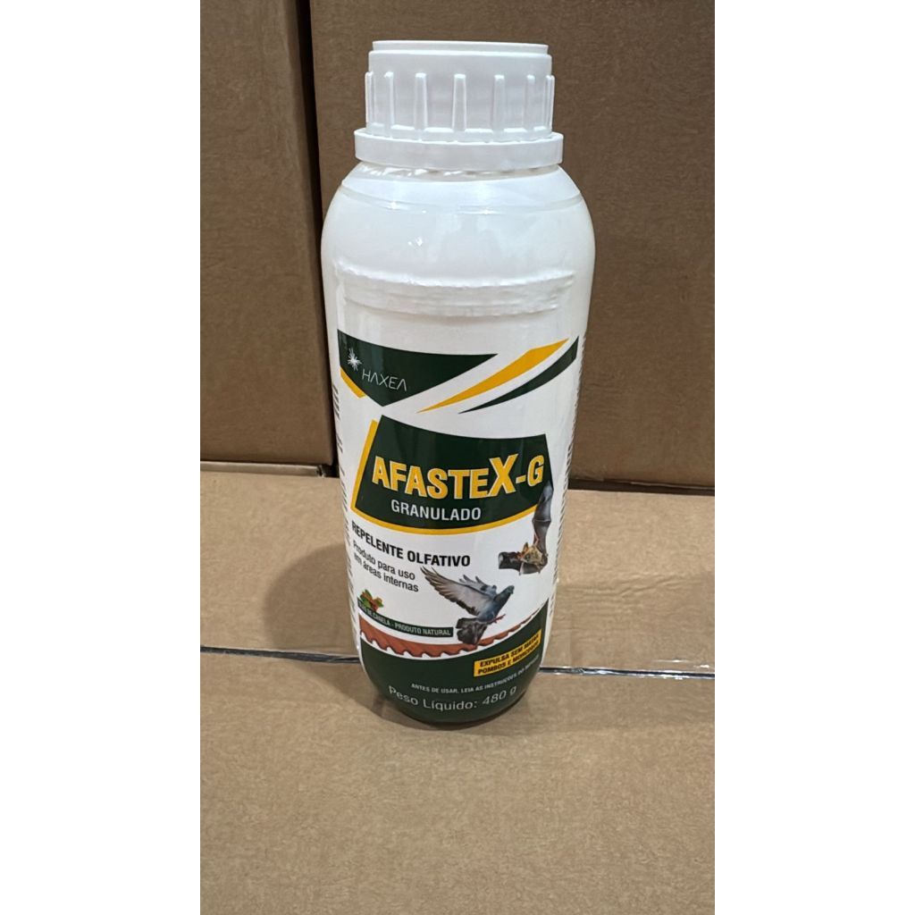 Afastex Repelente Granulado Afasta Pombos E Morcegos 480GR