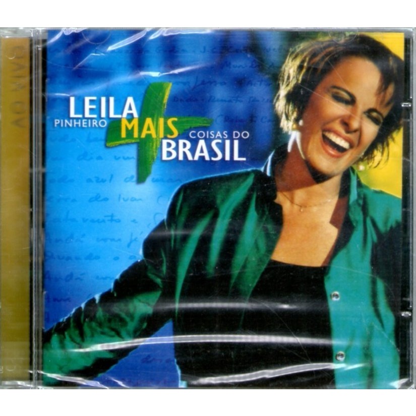 CD Lacrado Leila Pinheiro Mais Coisas Do Brasil Ao Vivo (2001) Original Raridade