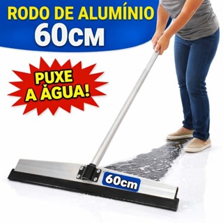 Rodo Reforçado 60cm Alumínio Resistente Cabo De Alumínio 1,30m em Oferta na Shopee