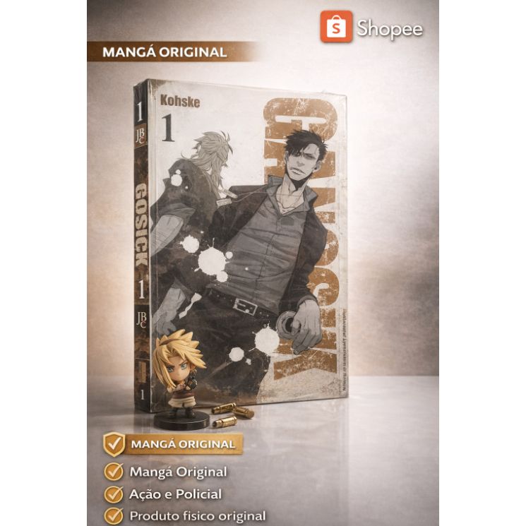 Gangsta - Mangá JBC - Veja Disponibilidade!