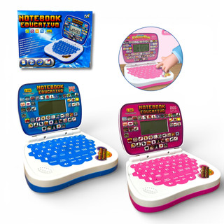Laptop Educativo Infantil Notebook Musical Bilingue Interativo Brinquedo Didático