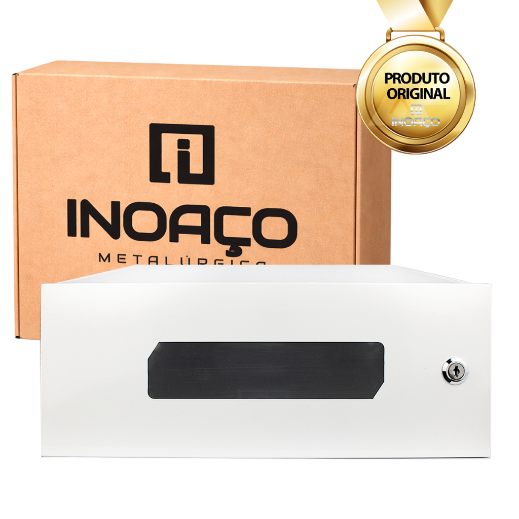 Rack Horizontal 15" Caixa Organizadora Metálica Dvr Cftv em Oferta na Shopee