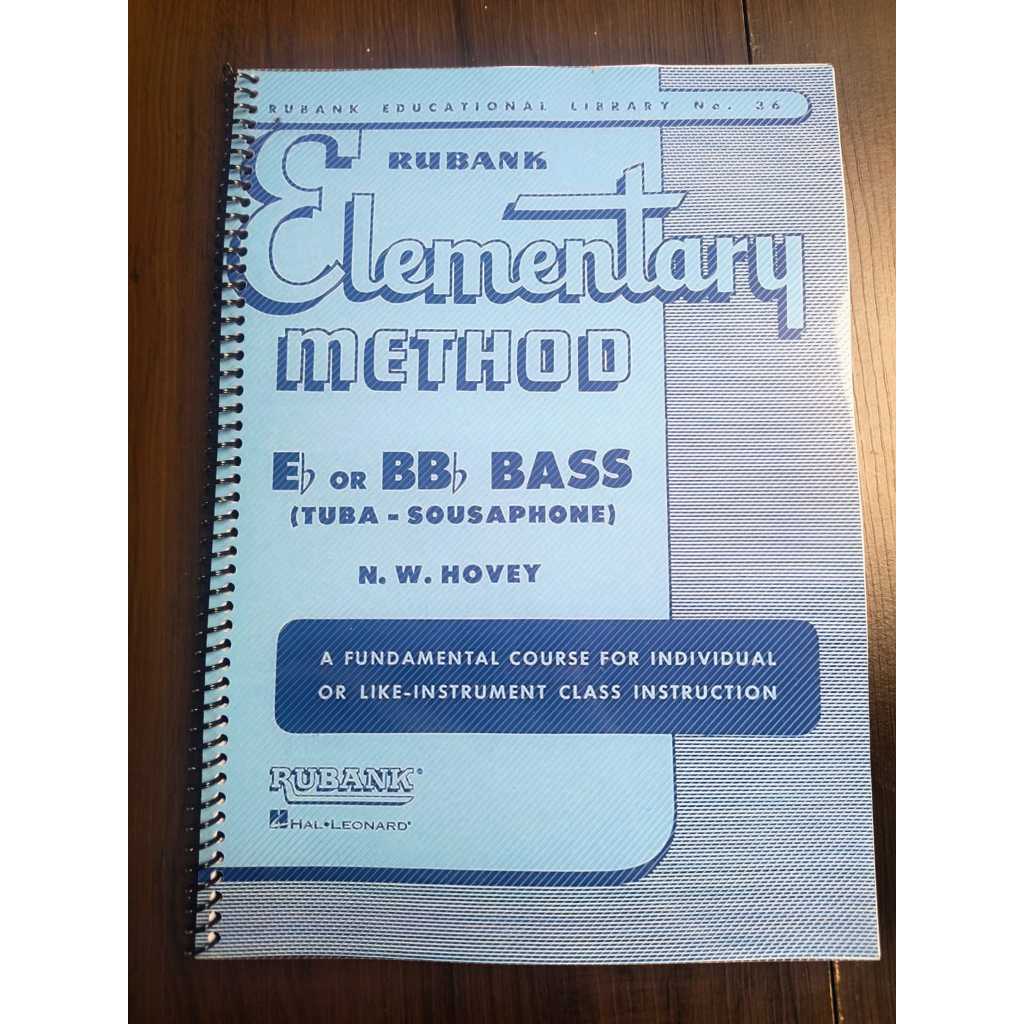Metodo para Tuba Elementary Rubank CCB Impresso