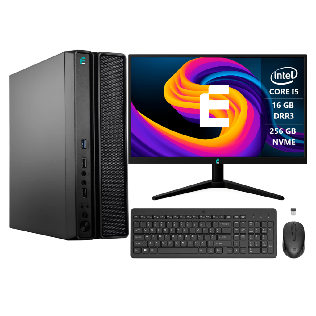 Computador Completo eFacini Prime Intel Core i5 16GB Windows 11 Pro SSD 256GB