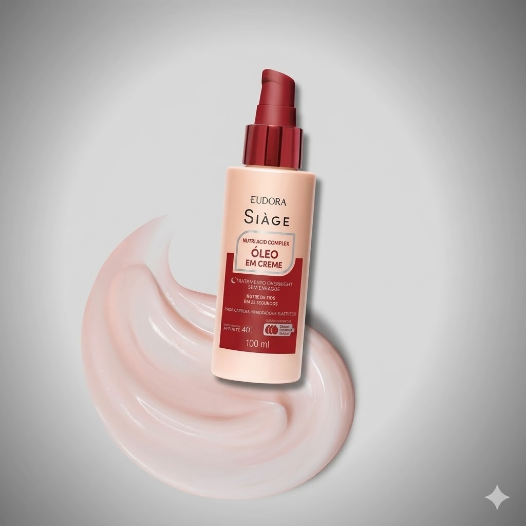 Siàge Óleo em Creme Nutri Acid - Nutrição Intensa e Brilho Imediato 100ml em Oferta na Shopee
