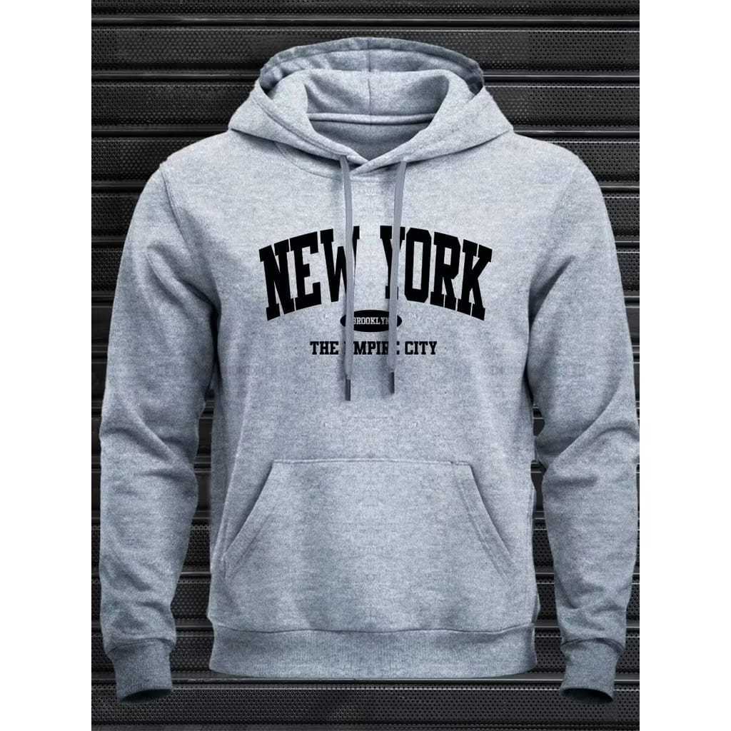 Moleton Feminino Masculino Unissex New York Blusa De Frio Moda De Inverno Casaco