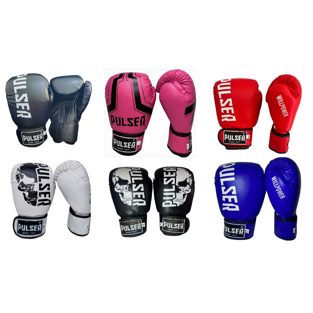 Par Luva Boxe Kickboxing Muay Thai Injetada Thunder Pulser