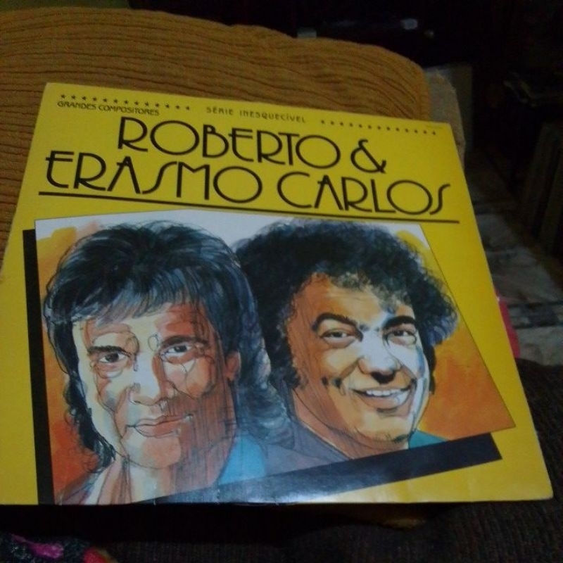 lp - grandes compositores roberto e erasmo carlos/ samba rock /