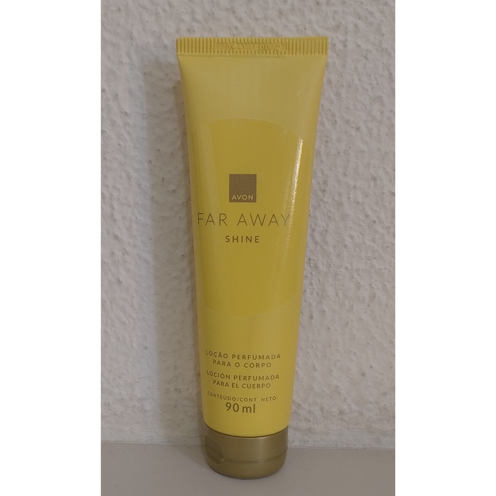 LOÇÃO PERFUMADA CORPORAL FEMININA FAR AWAY SHINE 90ML