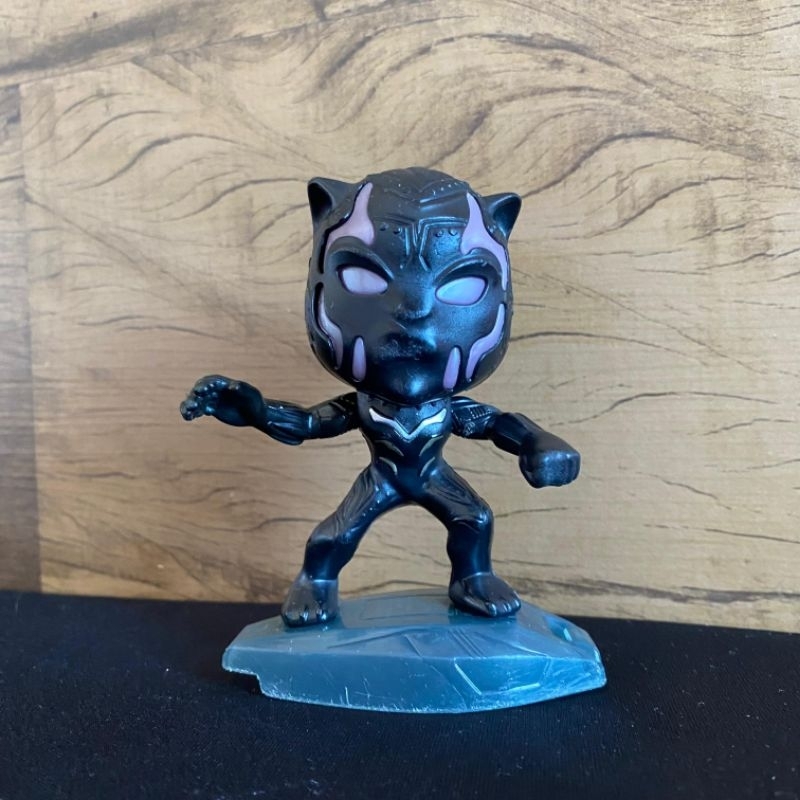 Boneco Pantera Negra (Black Panther)Marvel McDonald's colecionável
