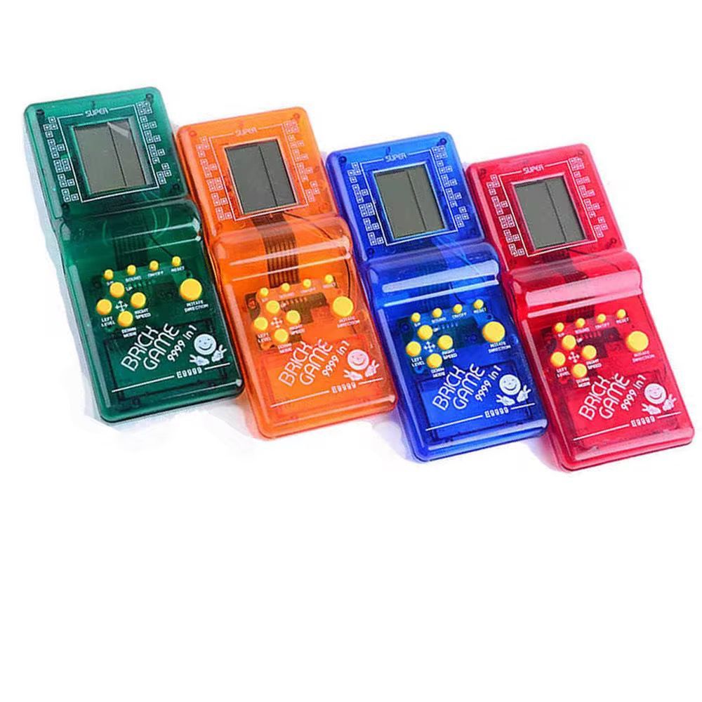 Mini Game Portátil Brick Game 9999 Jogos Clássicos Retro Console Portátil Tetris Infantil com Som e Tela LCD em Oferta na Shopee