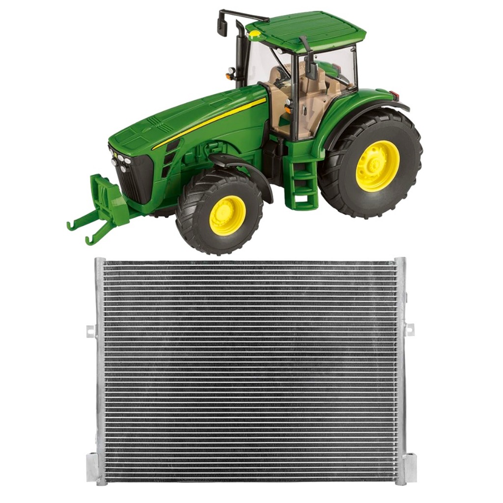 Condensador Ar Condicionado Compatível Com Trator John Deere 8430 - 650.552
