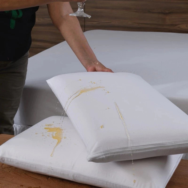 Kit ,fronha Protetor de Travesseiro Impermeável 70x50 com Zíper | Antiácaro Lavável Proteção Total