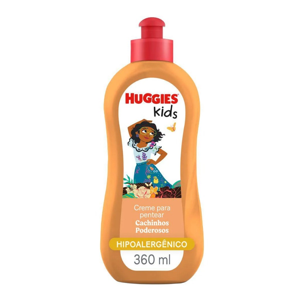 Creme Para Pentear Infantil Huggies Encanto Cachinhos Poderosos 360ml