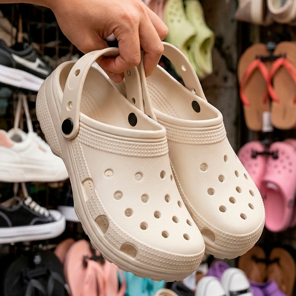 Crocs Classic Clog Sandália Unissex Macerata Confortável Leve Casual em Oferta na Shopee