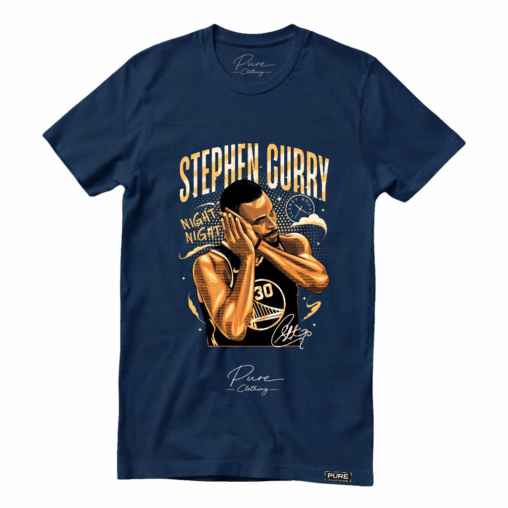 Camiseta Básica Premium Casual Golden State Warriors Stephen Curry - 100% Algodão Unissex - #17 Basquete