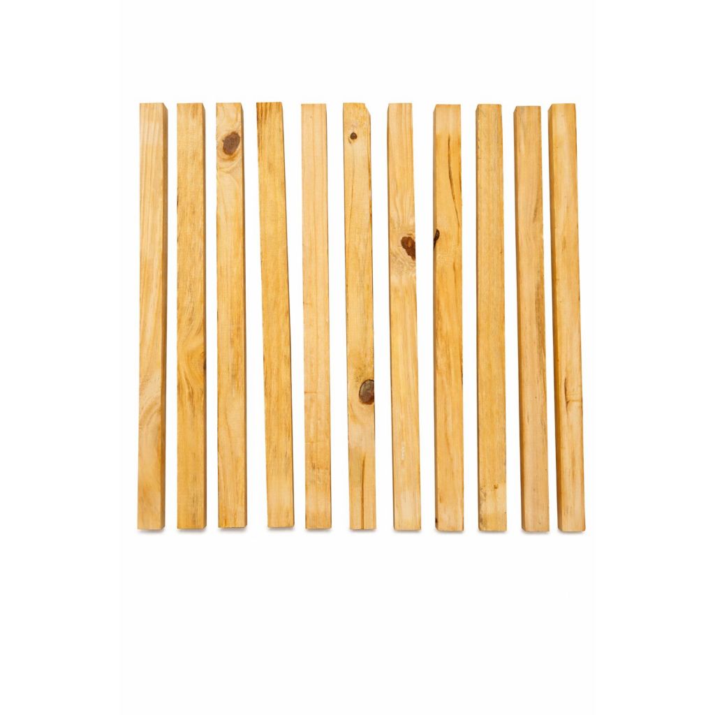 KIT RIPAS DE MADEIRA - CONTÉM 15 RIPAS