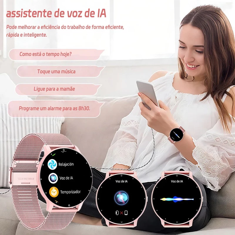 Smartwatch Jioye Relógio Inteligente — foto 4