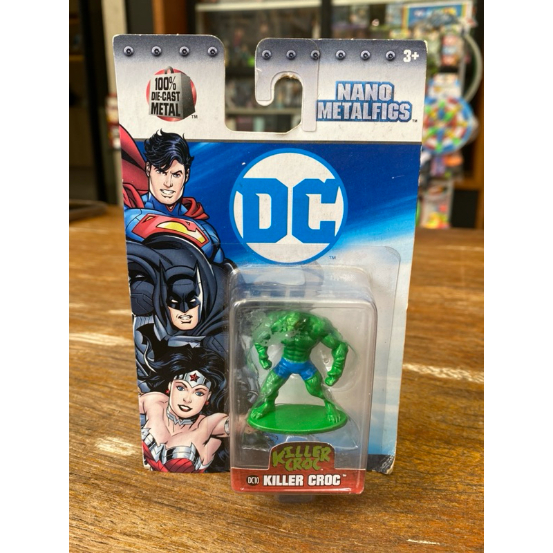 Nano Metal figs Dc dc10 Killer Croc diecast