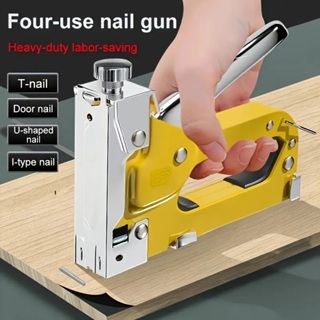 4 Em 1 Grampeador Tapeceiro Alta Pressão Profissional Manual Com 100 Grampos em Oferta na Shopee