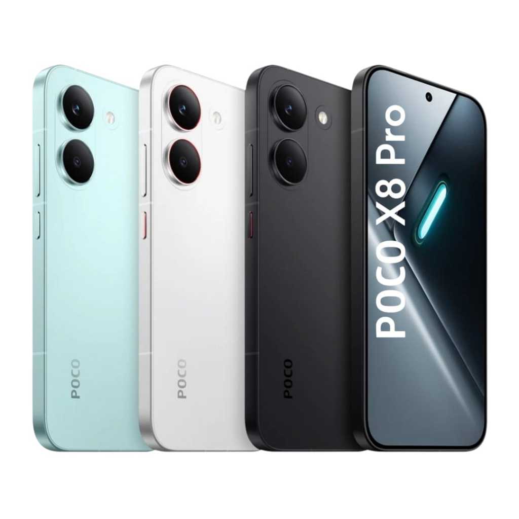 Celular Xiaomi Poco X8 Pro 5G, Tela Amoled 6.59", Câmera 50MP, Bateria 6.500 mAh, Versão Global Original