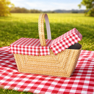 10 Cestinha Piquenique Aniversário p/ Rechear Doces em Oferta na Shopee