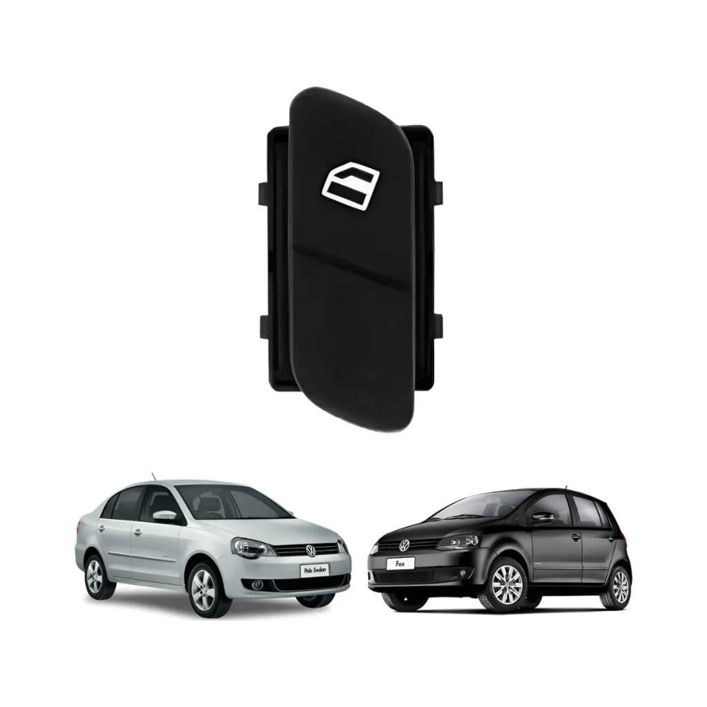 Botão Vidro Elétrico Traseiro Esquerdo Fox Polo Spacefox
