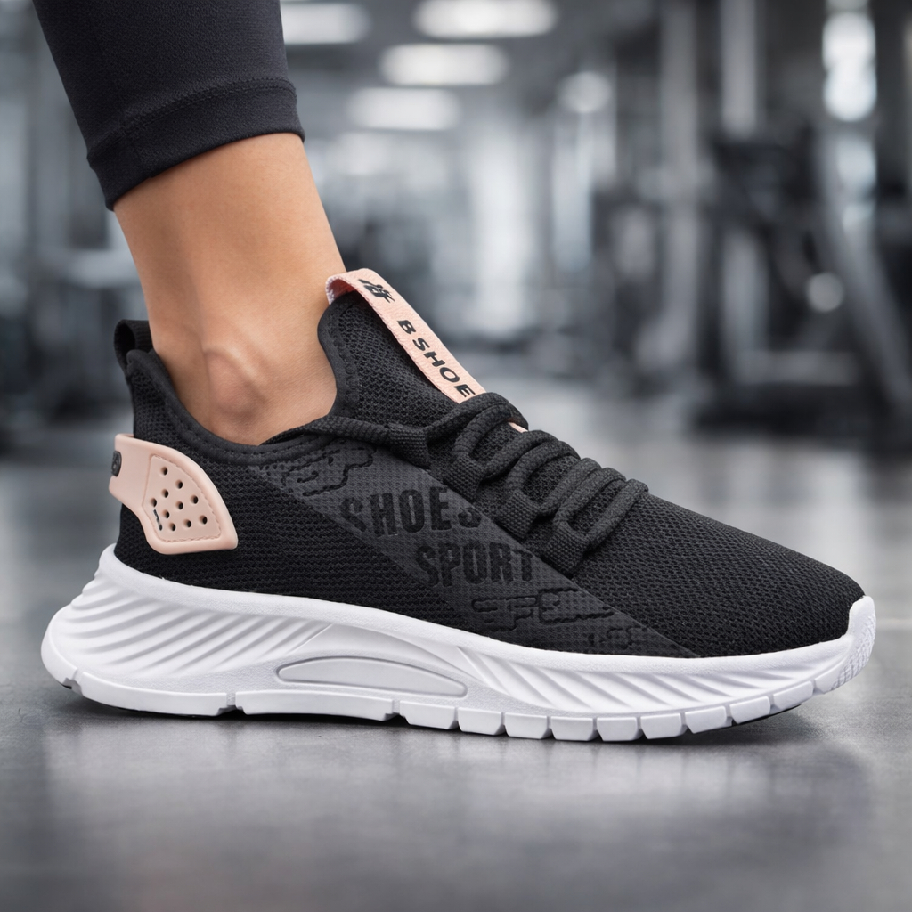 Tênis Feminino Academia Leve Para Treinar Musculação Malhar Caminhada BF Shoes em Oferta na Shopee