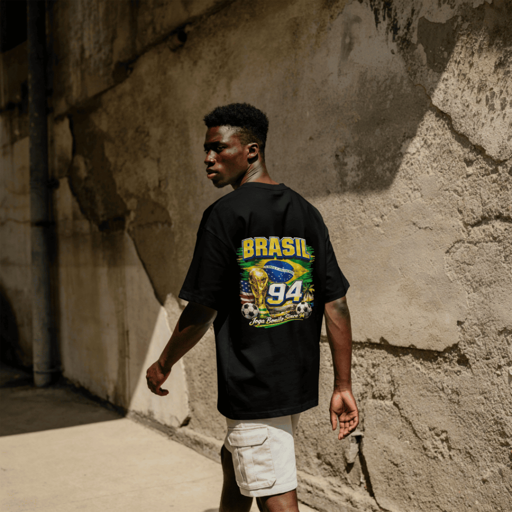 CAMISA CAMISETA BRASIL COPA DO MUNDO JOGA BONITO 2026 1994 PREMIUM OU BASICA