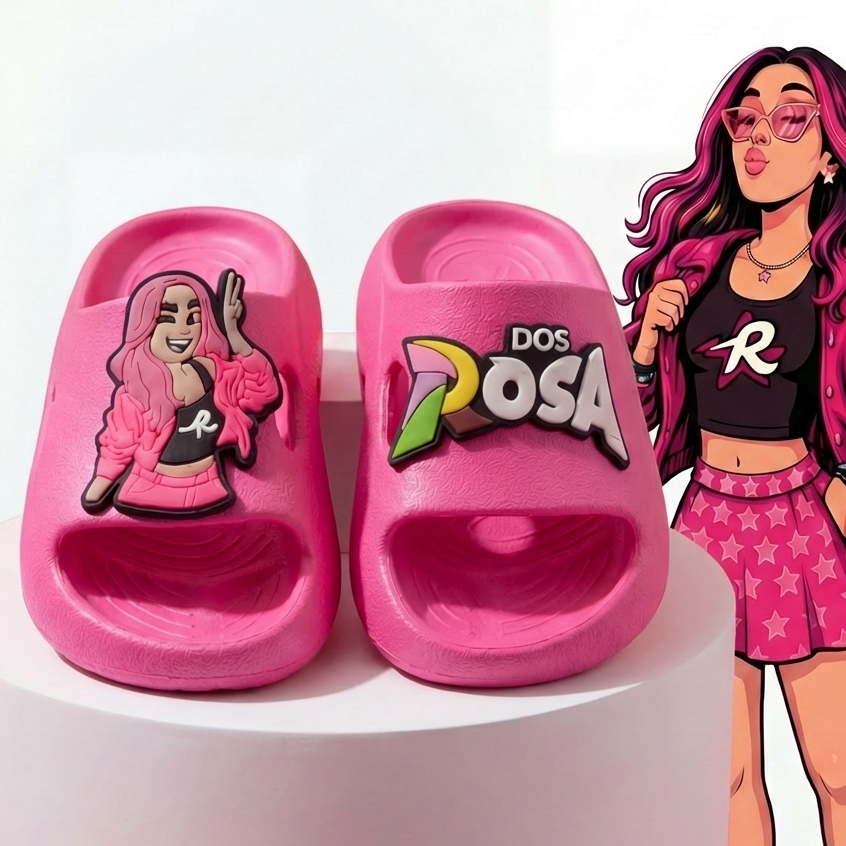 Chinelo Nuvem Feminino Infantil e Juvenil Elementos Dos Rosa Tendência em Oferta na Shopee