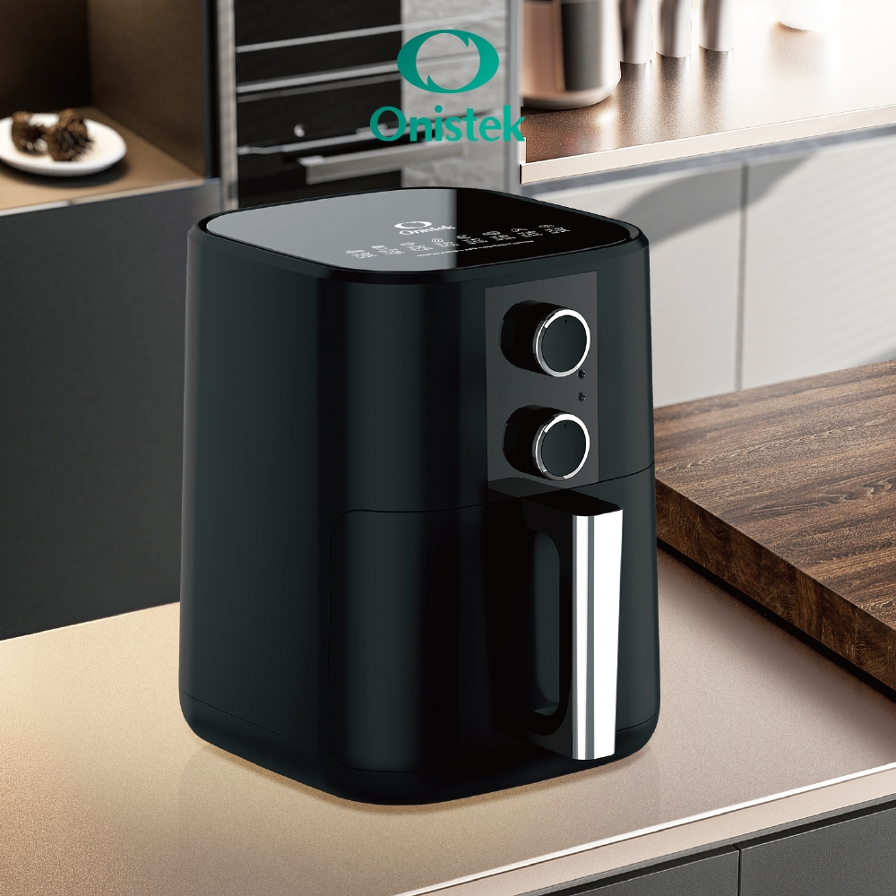 Fritadeira Air Fryer Sem Óleo 3.7L 1200W Antiaderente 110V/220V Ideal para Solteiros em Oferta na Shopee