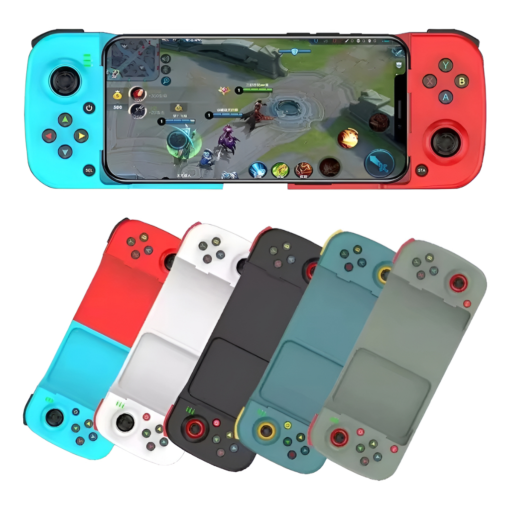 Telescópico Ajustável D3 Controle De gamepad bluetooth Sem Fio Conexão para ios Android PUBG em Oferta na Shopee