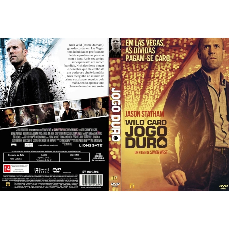 Jogo Duro     Jason Statham    DUBLADO E LEGENDADO 6547 Jogo Duro Nick Wild (Jason Statham), guarda-costas em Las Vegas,