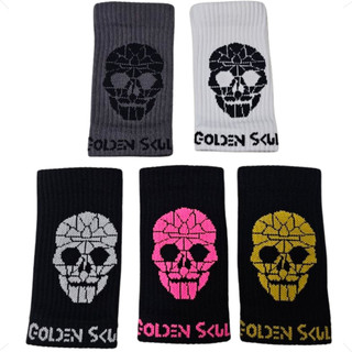 Munhequeiras de Suor Canelada Crossfit Padel Beach Tennis Golden Skull Oficial C/NF