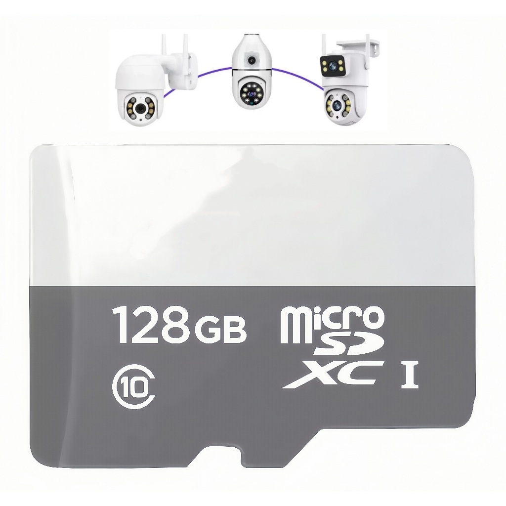 Kit 1/2 Cartão Micro SD Classe 10 Ultra 16GB 32GB 64GB 128GB com Adaptador