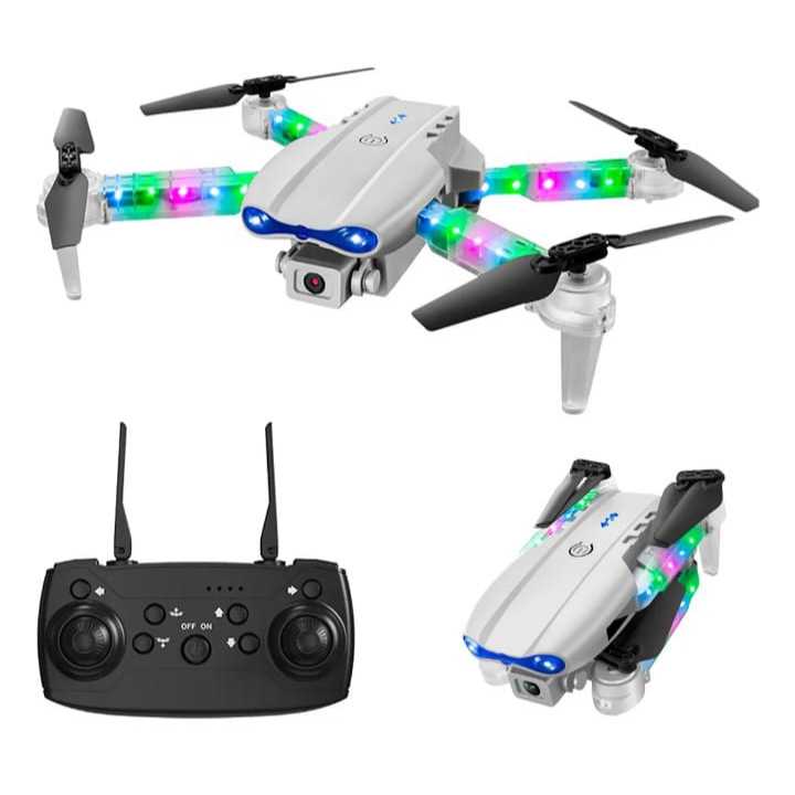 Drone E99D Pro Câmera 1080p HD 4K Mini Dobrável, WiFi 2.4G, Retorno Automático