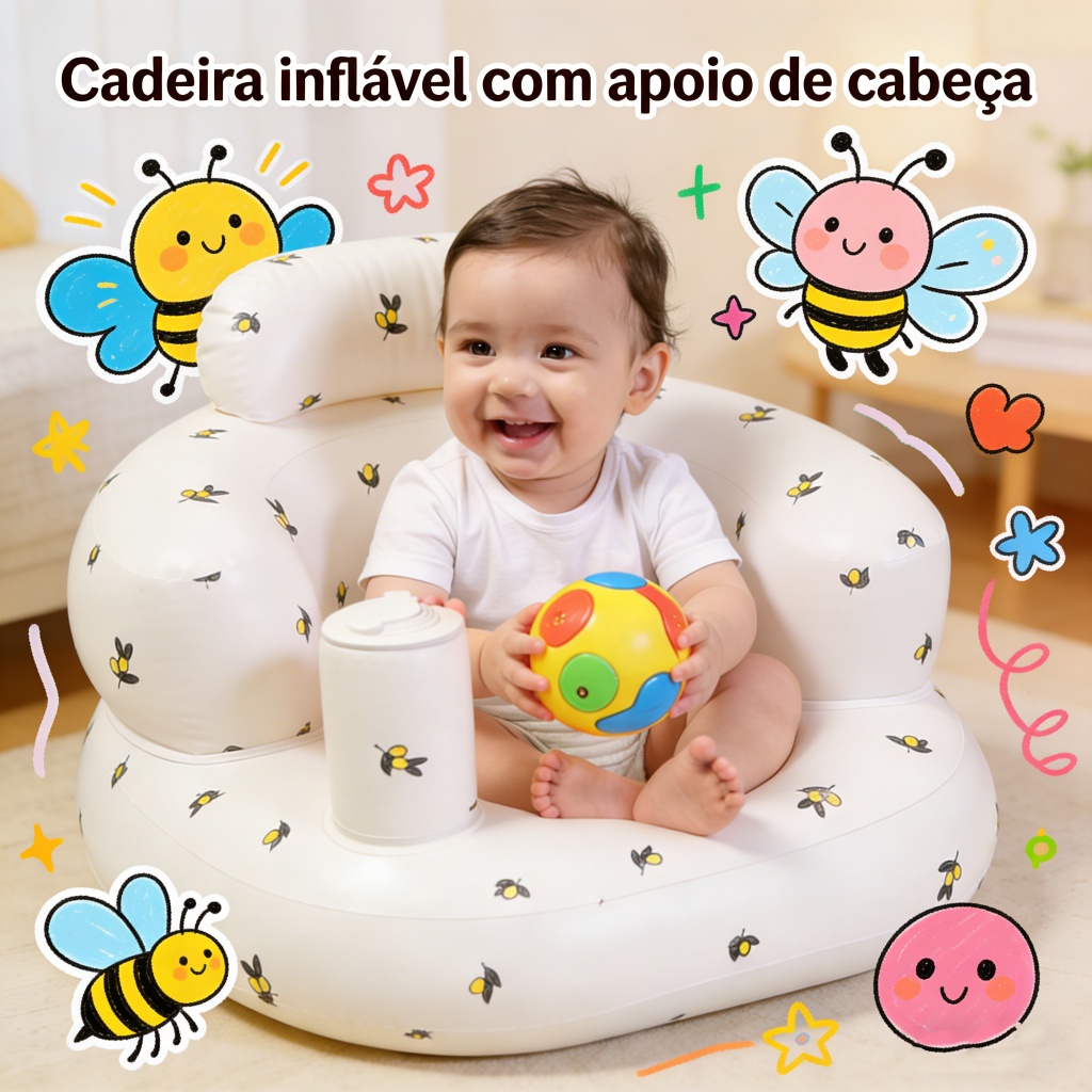 Bebê inflável sofá crianças puff cadeiras de banho portátil pvc assento multifuncional prática sentado fezes de banho