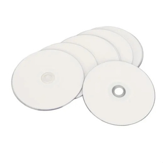 10 CD-R 700MB 52X Wide Inkjet Printable em Oferta na Shopee