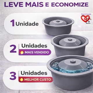 ✅ Kits 3x/2x/1x 🚫 Chega de mau cheiro do ralo🏠Elimine de vez o odor desagradável dos ralos de 10cm com nosso adaptador ✨ em Oferta na Shopee