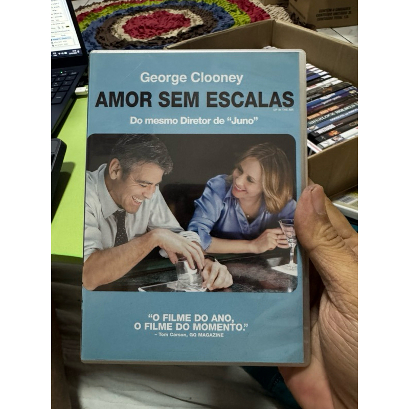 dvd Amor sem Escala - original - dublado - George Clooney - fotos reais