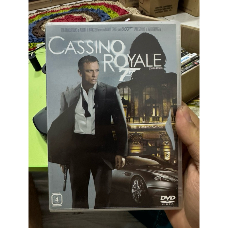 DVD 007 cassino Royale - original - dublado - fotos reais