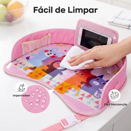Bandeja De Assento De Carro De Bebê Deslumbrante , Conveniente , Mesa Para Crianças